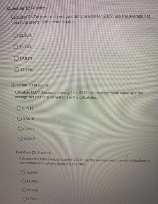 is information from reformulated financial statements for Johnson and Johnson Corporation (in