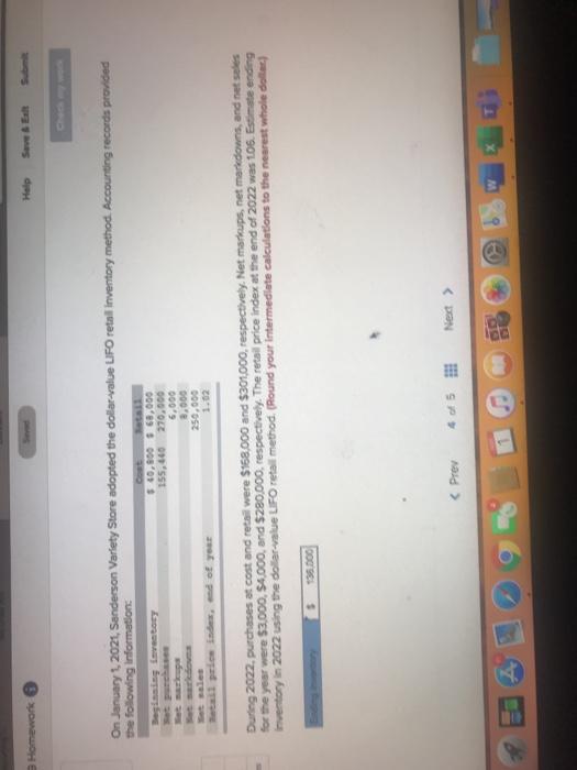  Homework Help Save Sub On January 1 2021, Sanderson Variety Store