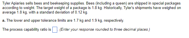 Tyler Apiaries sells bees and beekeeping supplies. Bees (including a queen)