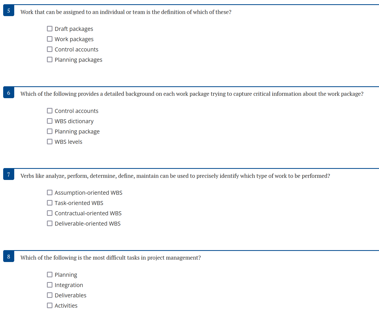 Work that can be assigned to an individual or team is