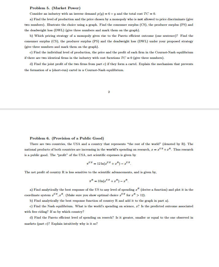 solutions Problem 1. (Consumer Choice) Lionel watches movies 21 while drinking beer,