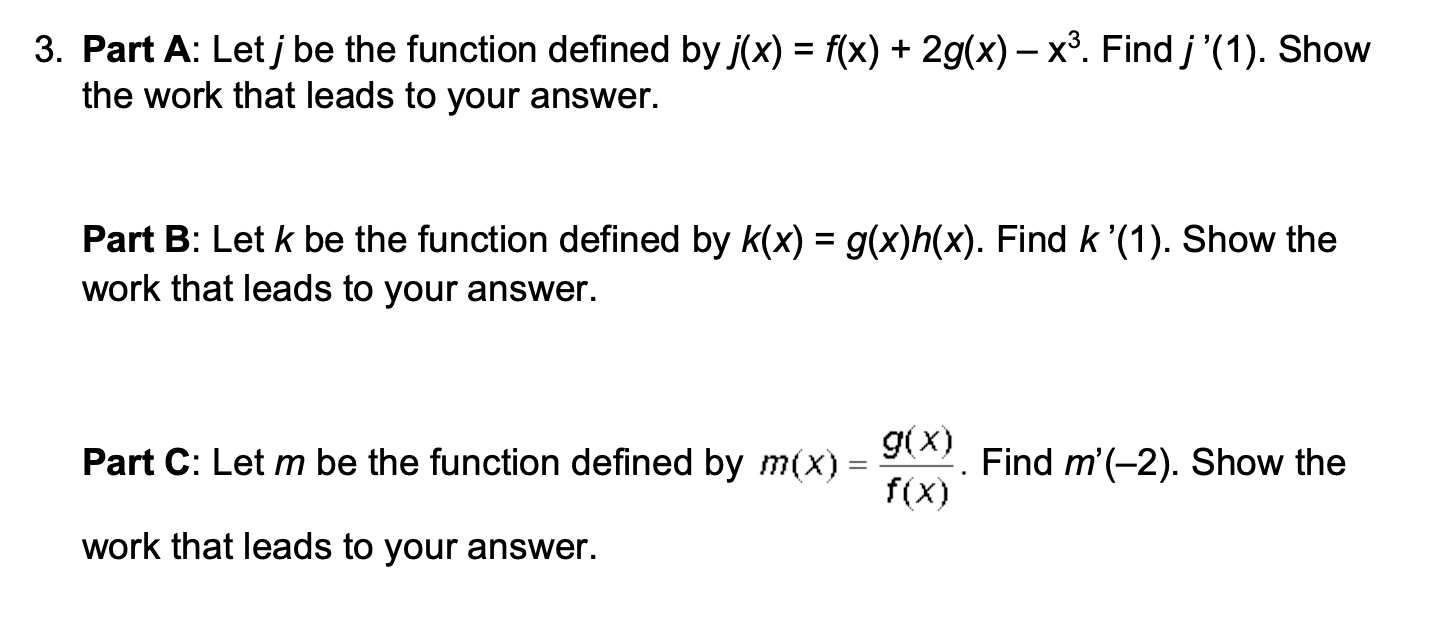 segments and one semicircle, is shown in the figure. Let g be