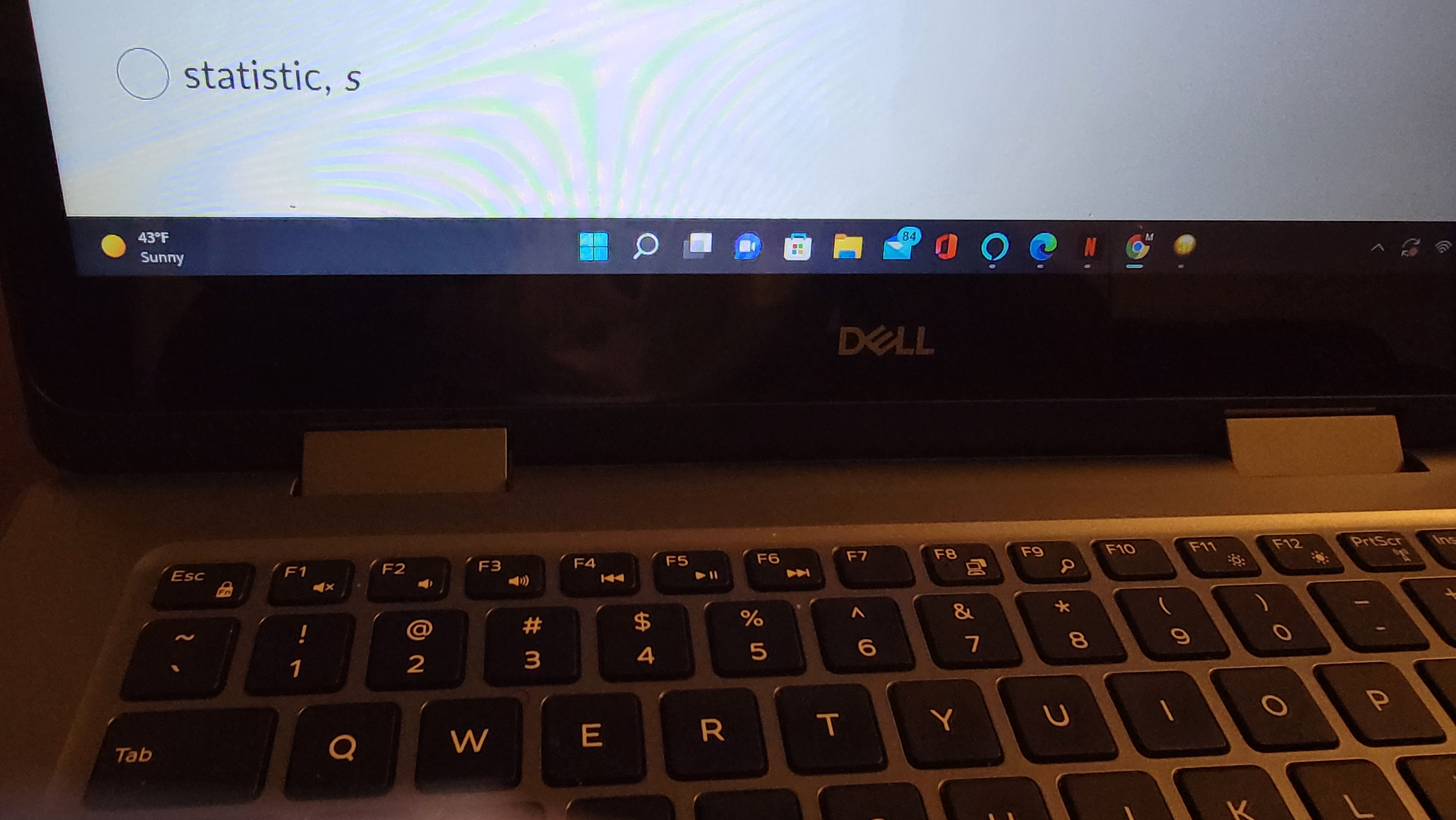 population of interest is. The proportion of students in your class who