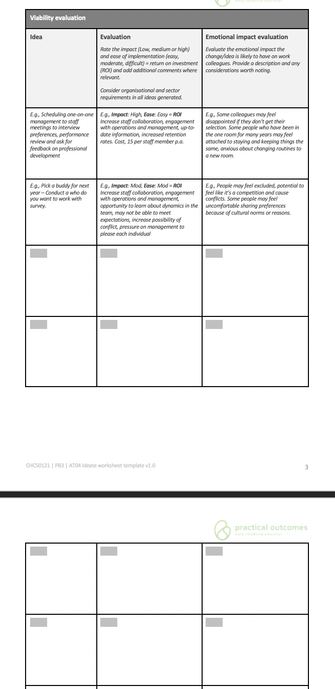 and evaluation skills. Team Name: Team members' Names: Our challenge is ...