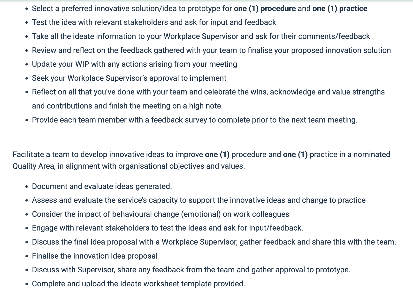 by enthusiastic, fulfilled and committed educators. How might we... Possible solutions/innovations... Our