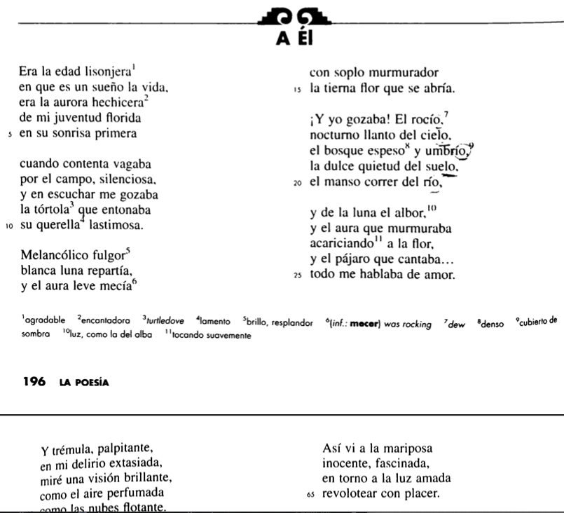 Era la edad lisonjerai en que es un sueo la Vida. era
