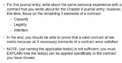  For this journal entry, write about the same personal experience with