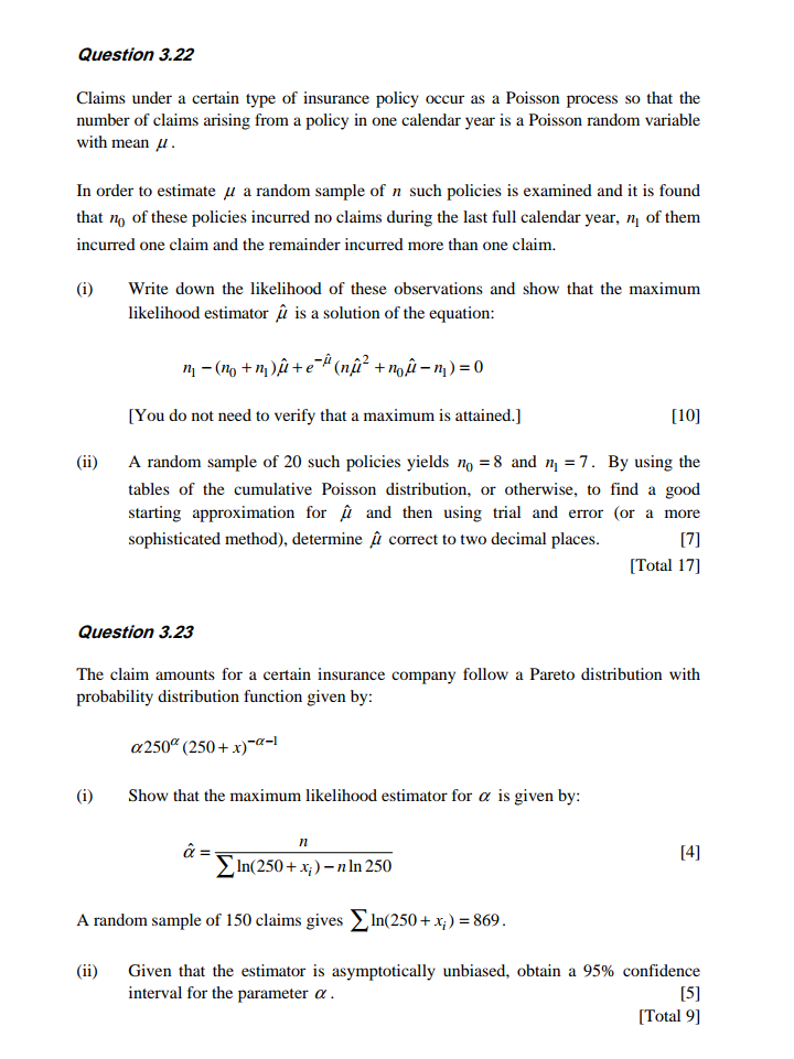A random sample X1, .... X,, is taken from a normal distribution