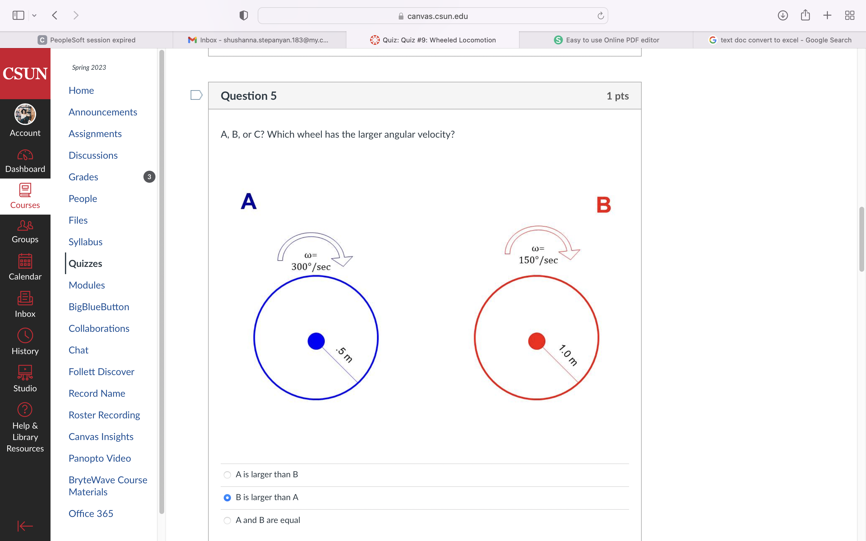 Resources PeopleSoft session expired Spring 2023 Home Announcements Assignments Discussions Grades People