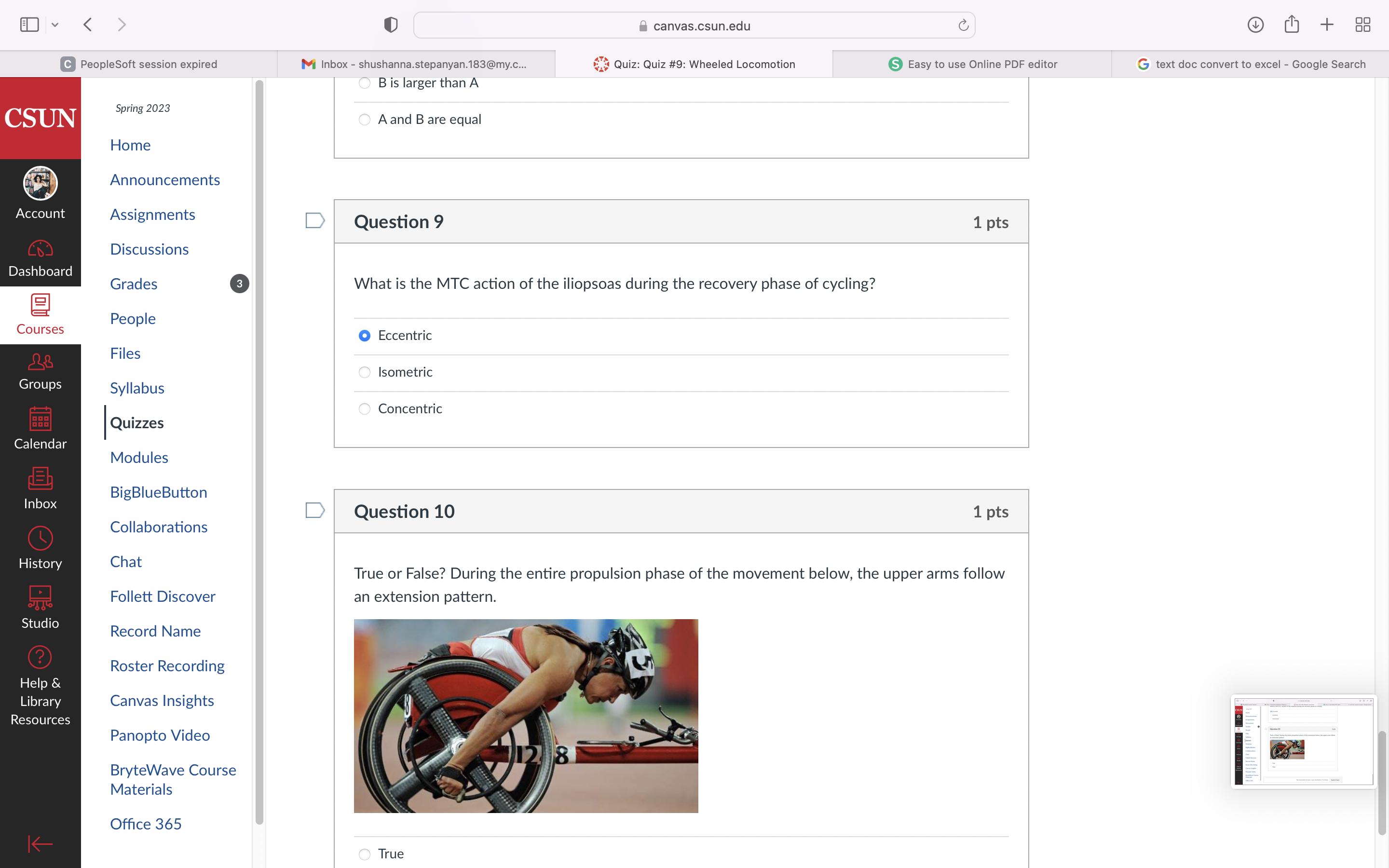 excel - Google Search V Question 5 V Question 6 O Question