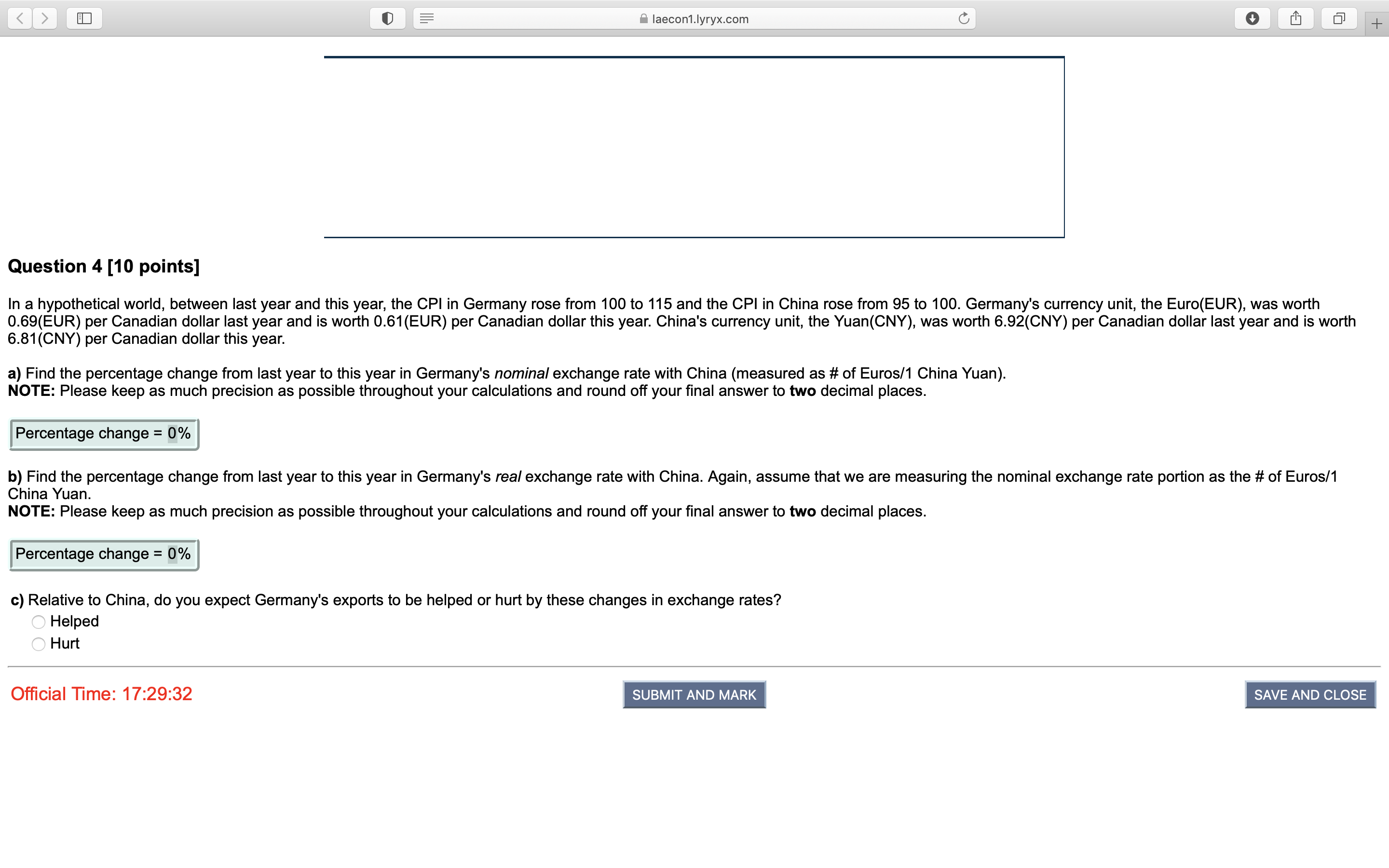 Hello - I am very confused on this question. I tried sending