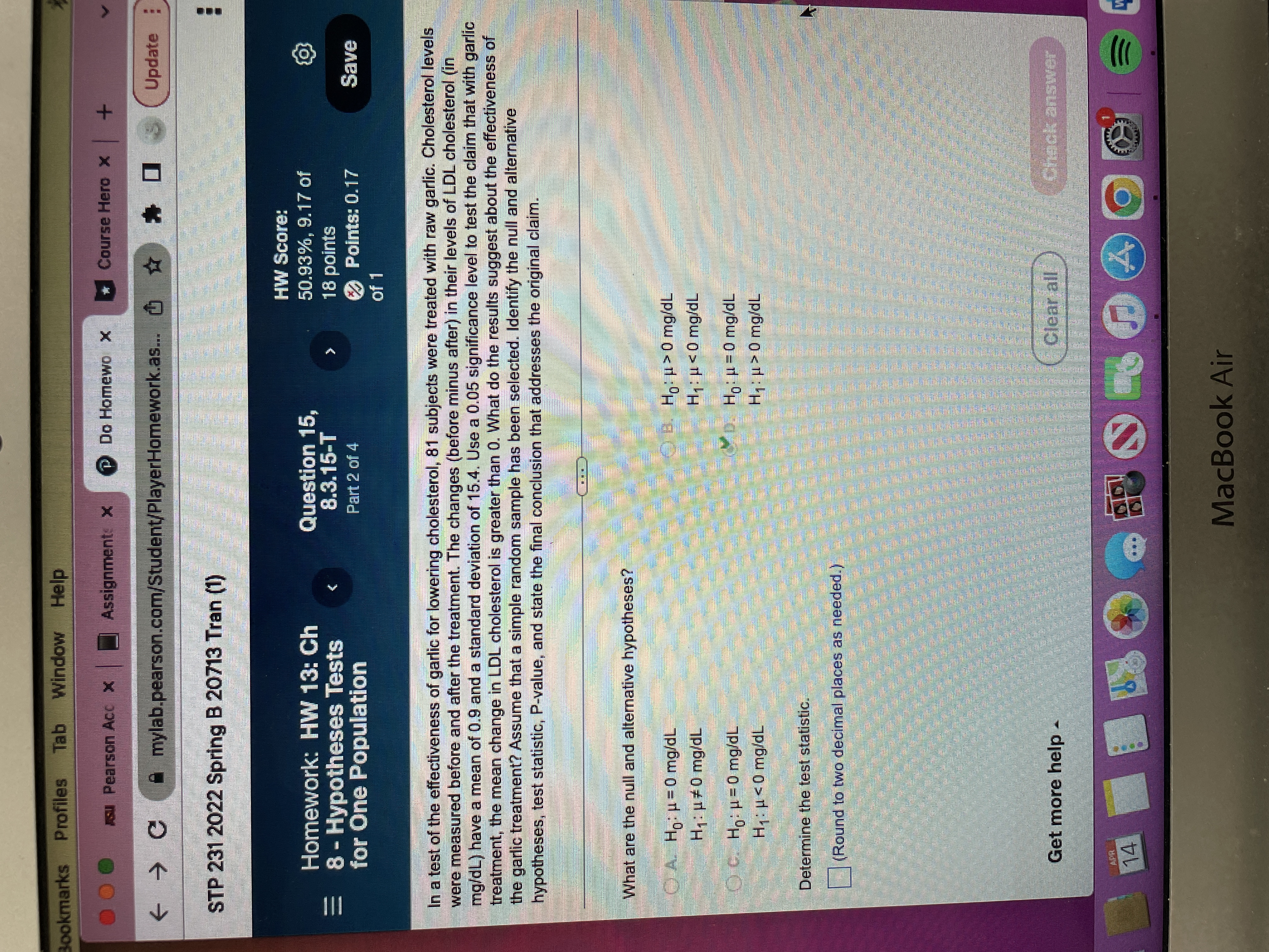 males is equal to 68.9 bom. For a random sample of 138