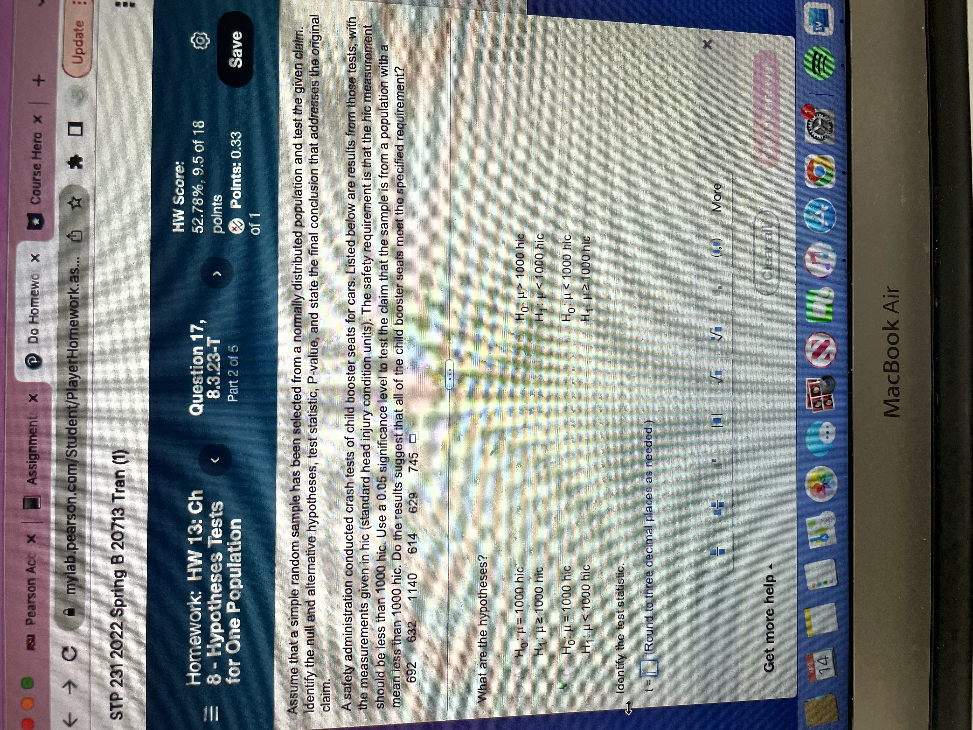 deviation is 11.4 bom. Complete parts (a) and (b) below. a. Express