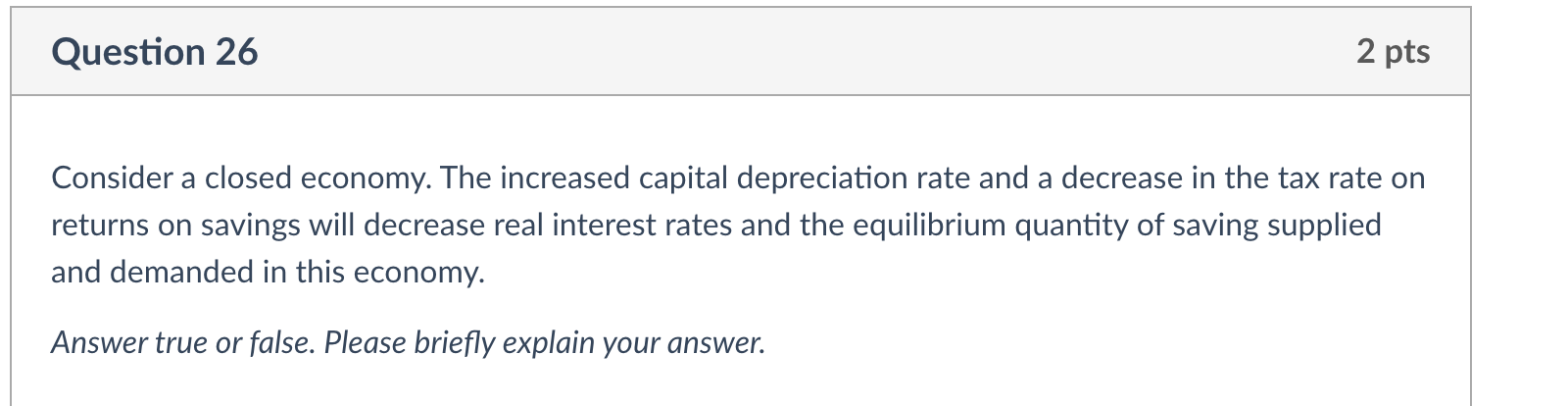 is affected by the following sequence of events. In period 1 there