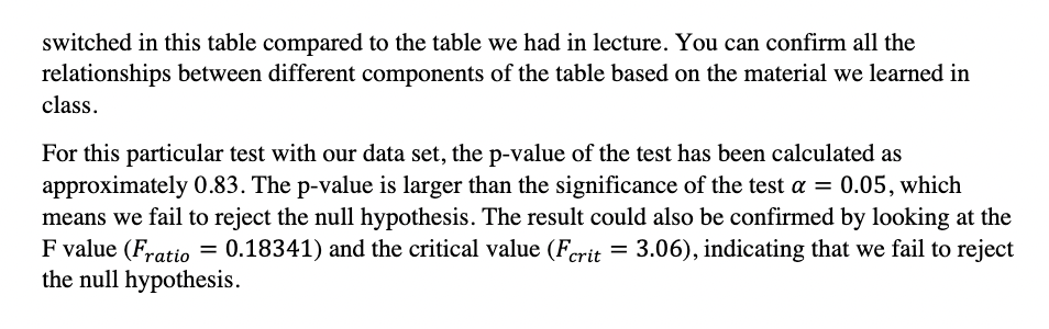 collected data on weekly sales volumes of three of your stores. You