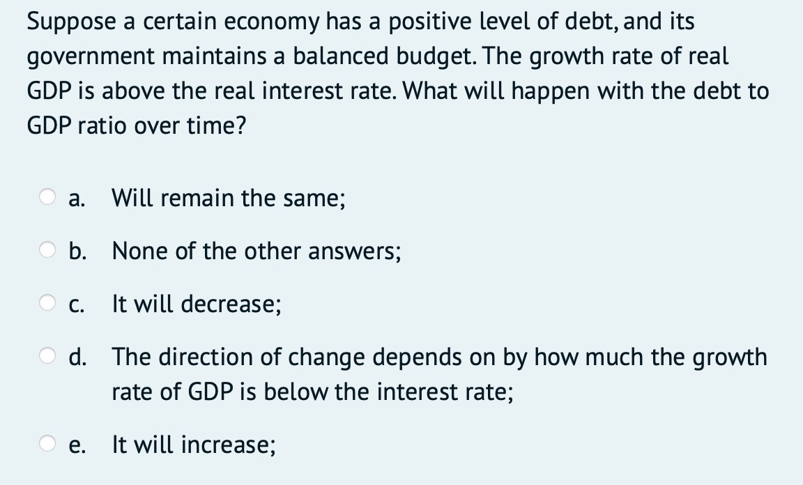 Please state which of the options is the correct answer and explain