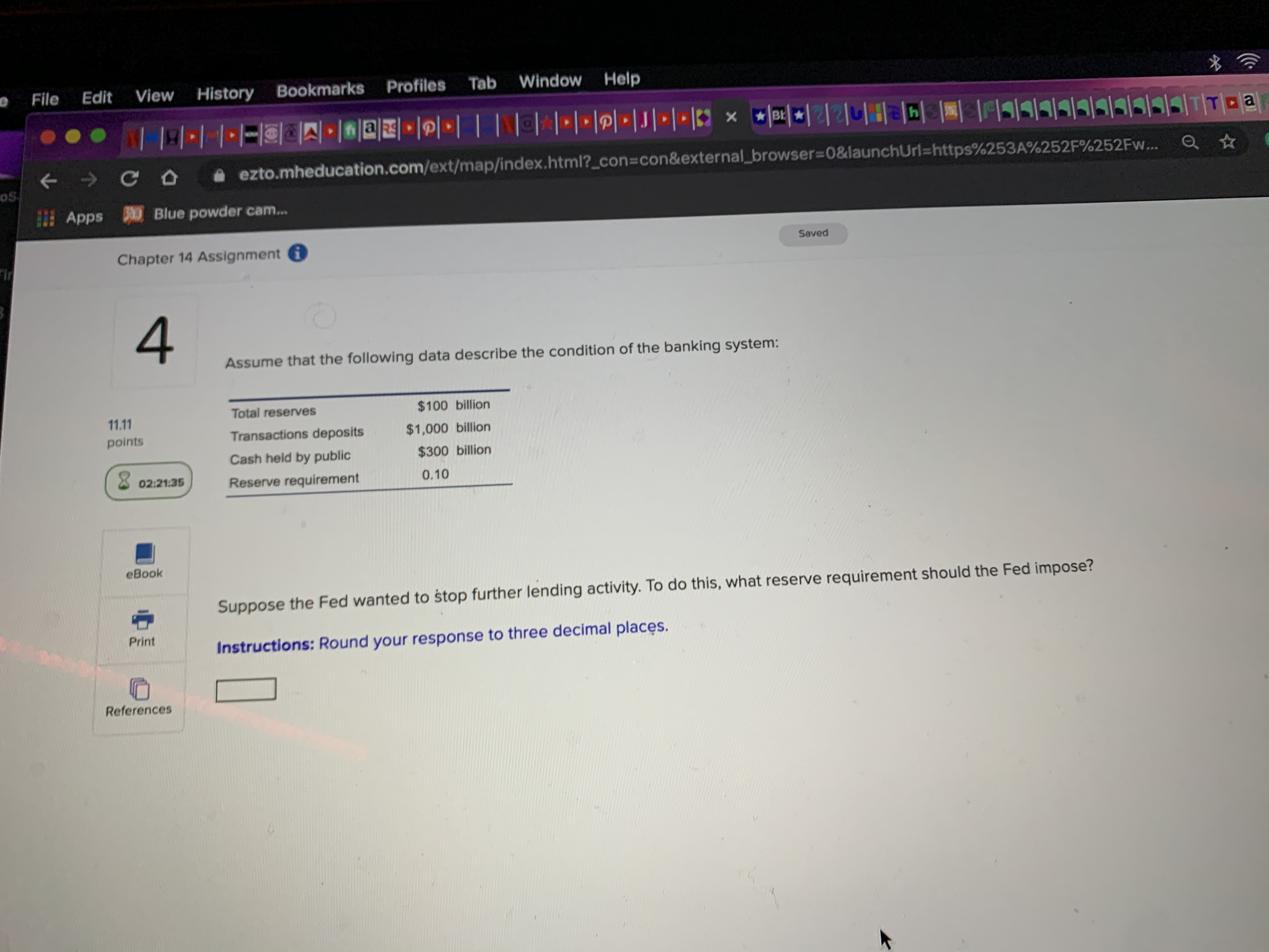 File Edit View History Bookmarks Profiles Tab Window Help C ezto.mheducation.com/ext/map/index.html?_con=con&external_browser=0&launchUrl=https%253A%252F%252Fw.