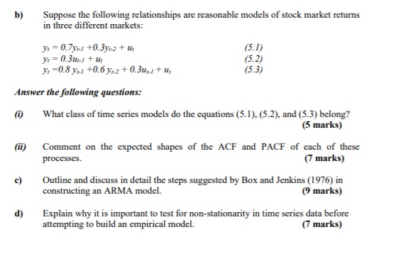 run cross-sectional regression with 200 firms and obtained the following results: ri