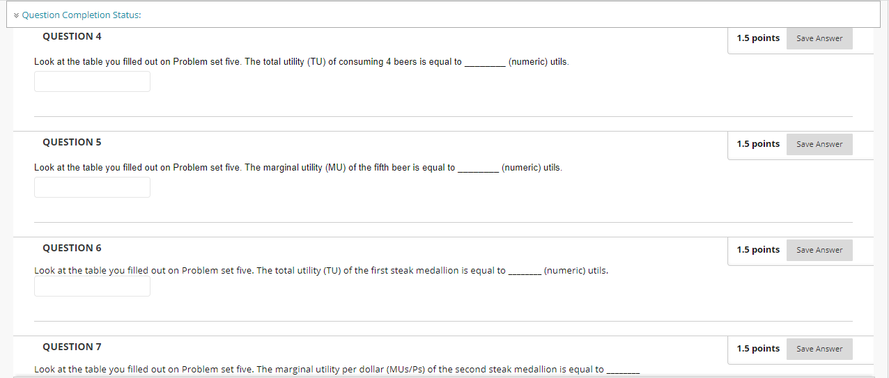 this problem set to answer the questions on this form. You may