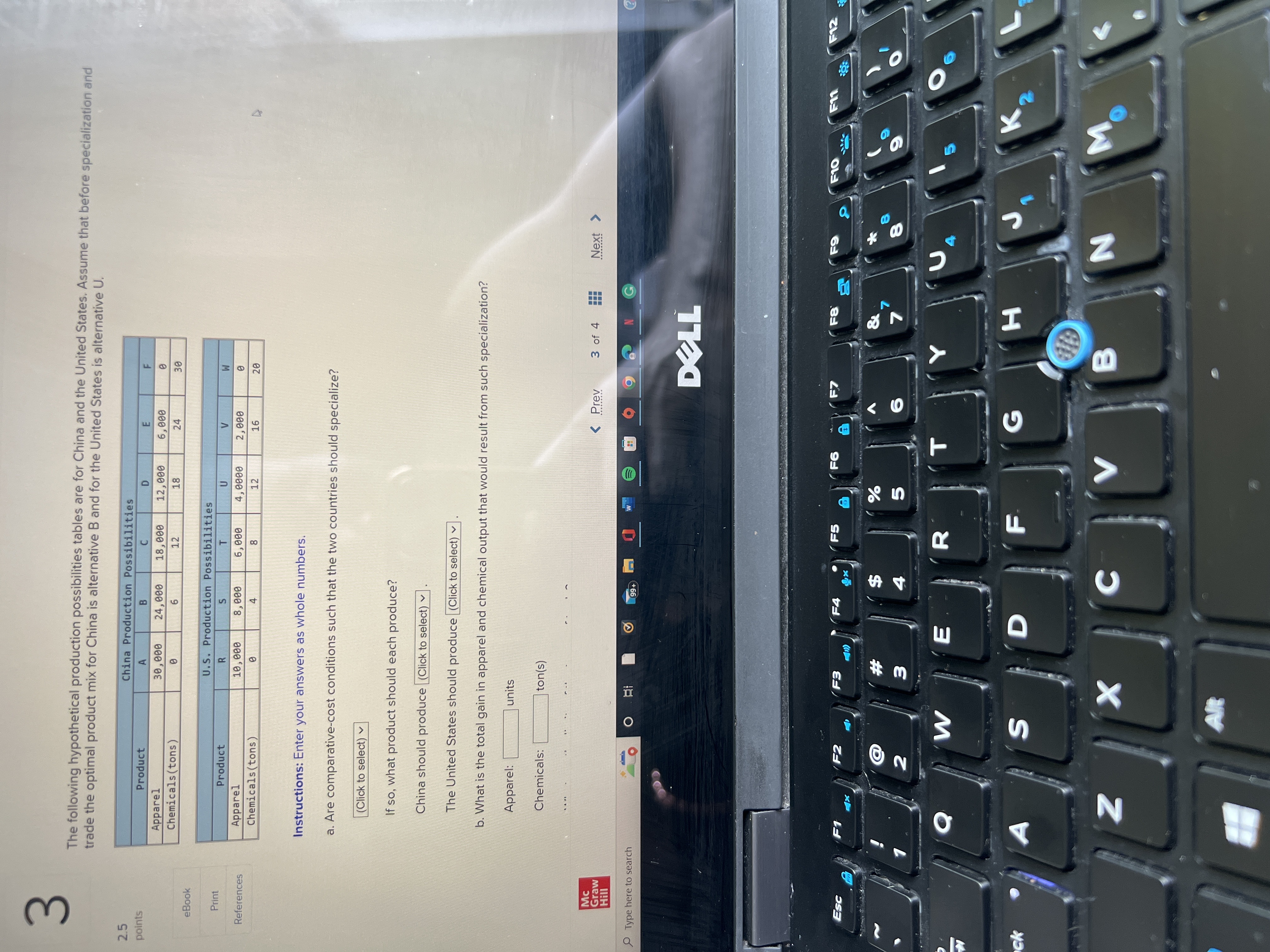 be acceptable to both nations? i. 1 can baby formula = 3