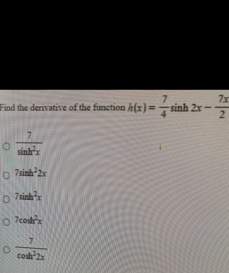  sinb 2x - Find the derivative of the function / (x)