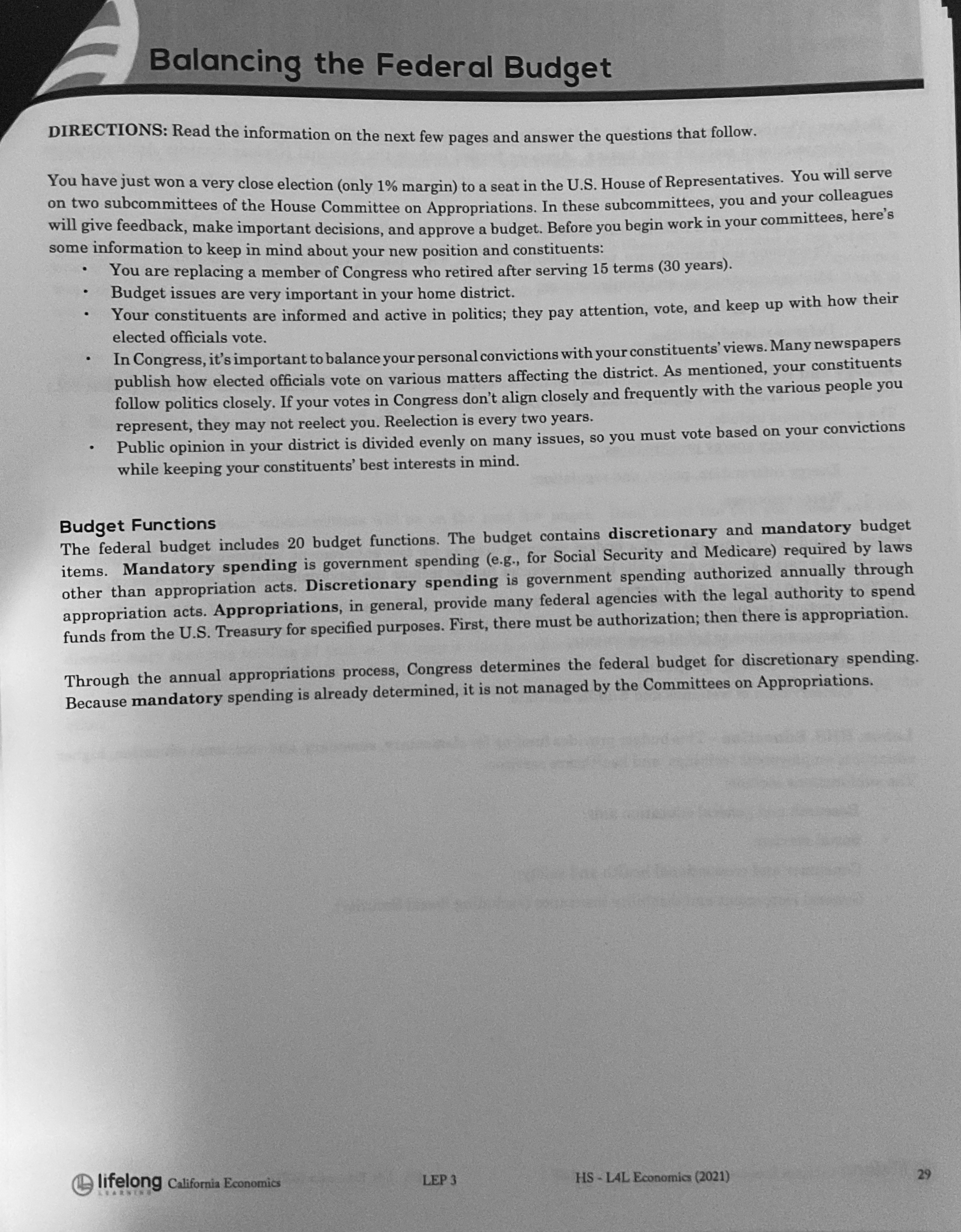 of Defense (the military); Operations and maintenance, procurement, research, development, testing, and
