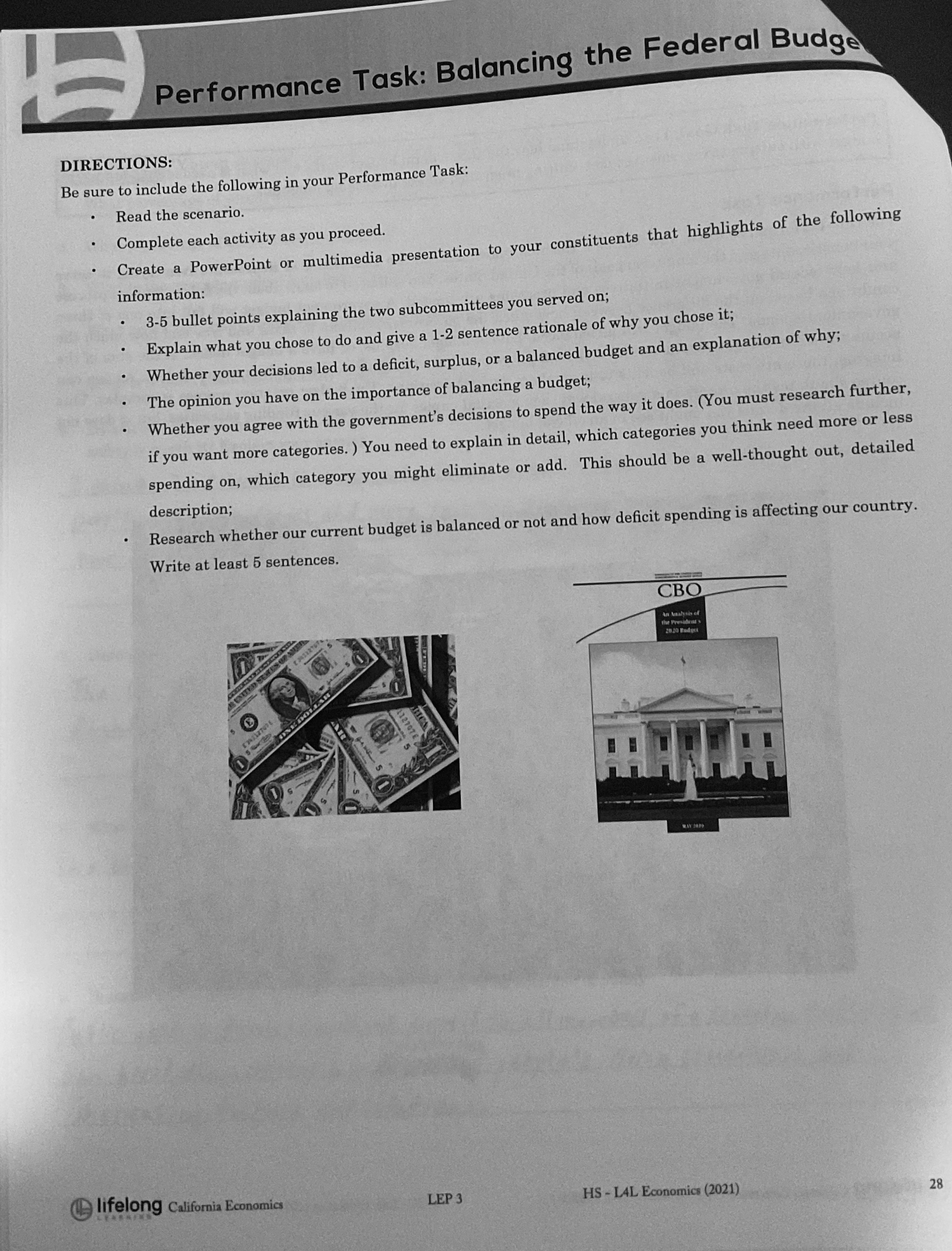 Energy and Water - This budget provides funding for energy management and