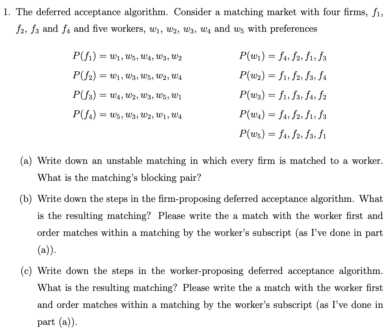 there are three questions and notes that should be accompanied b this