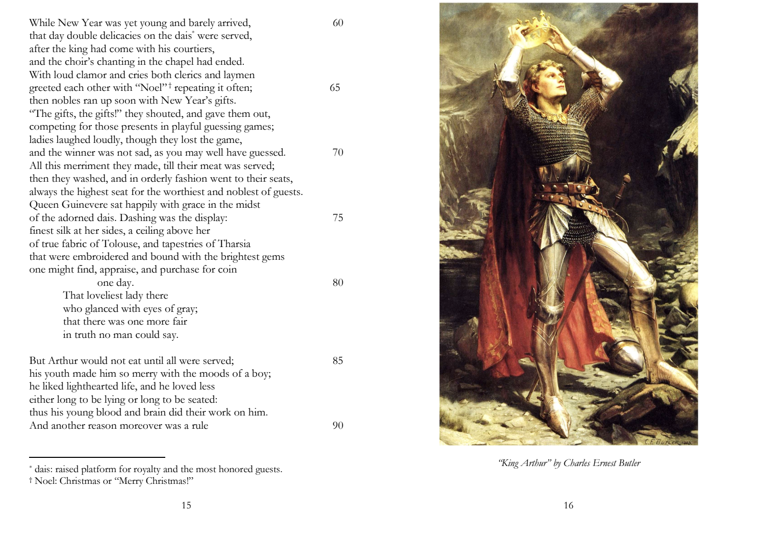 story in a sentence. PART I When the siege and the assault