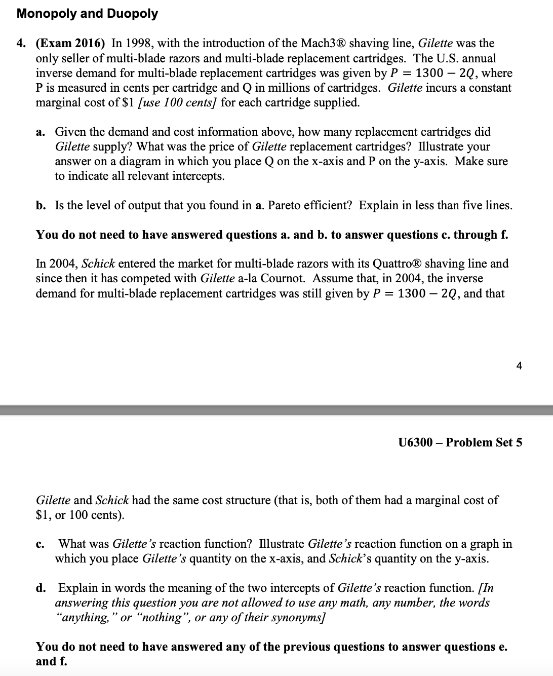 Hello. I need assistance with only 4.) C. (mainly the graph) I