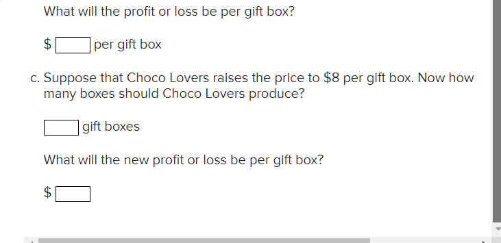(MC) for Choco Lovers, a purely competitive firm producing different quantities of