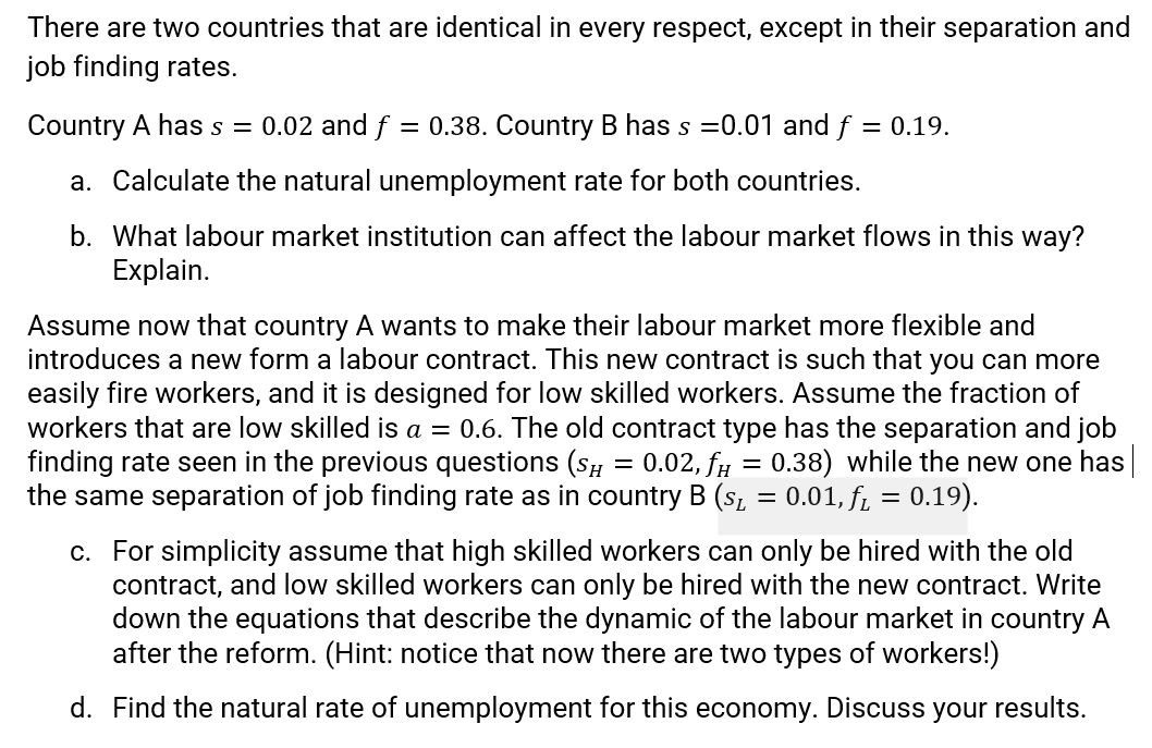 An answer for part c would be much appreciated. Thank you. There