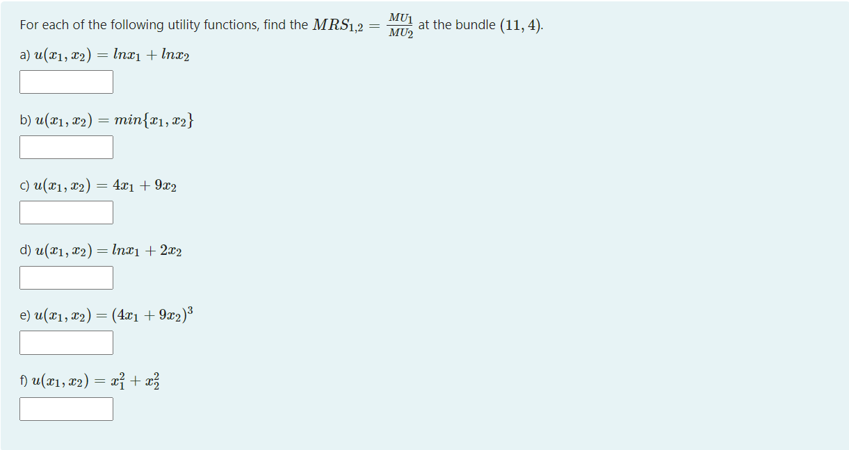 How do I calculate and do the question? For each of the