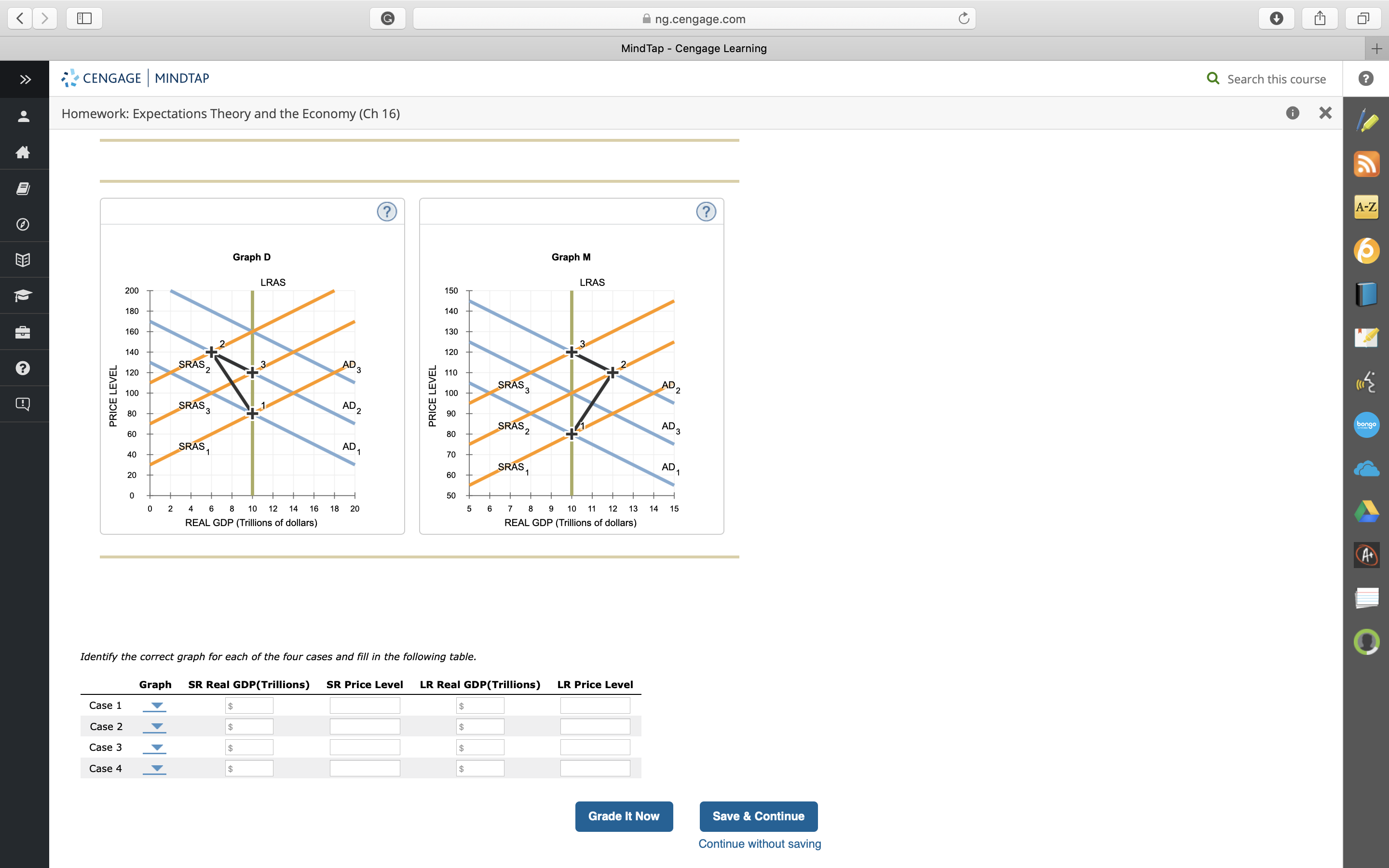 + ng.cengage.com Mind Tap - Cengage Learning + Q Search this course