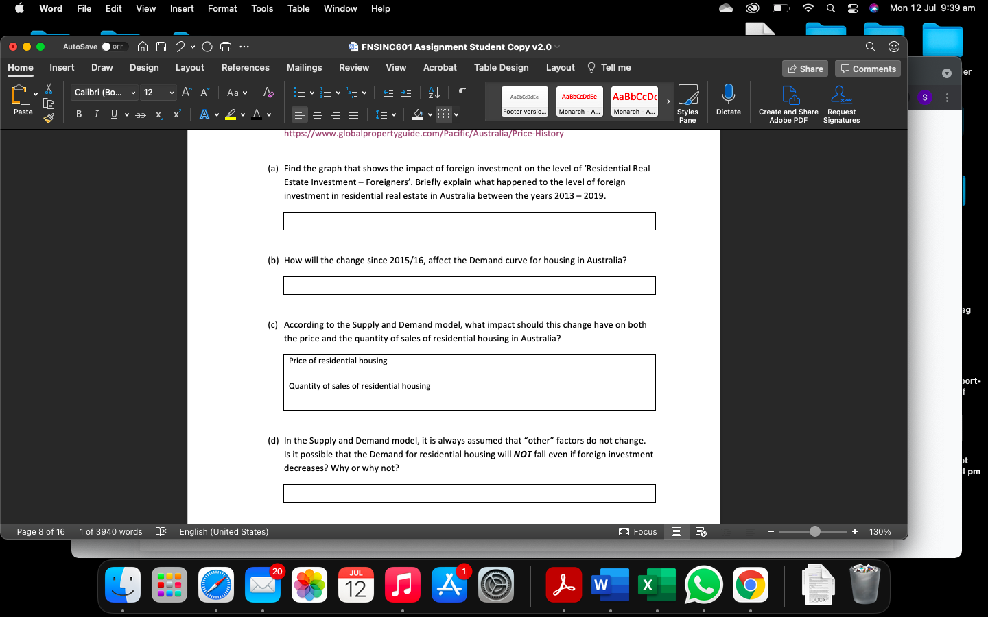 Word File Edit View In Insert Format Tools Table Window Help