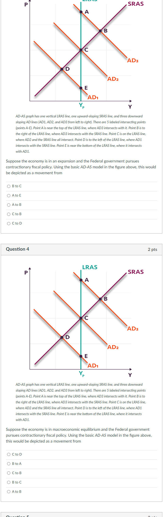  P SRAS B C AD3 D AD2 E AD1 Yp AD-AS