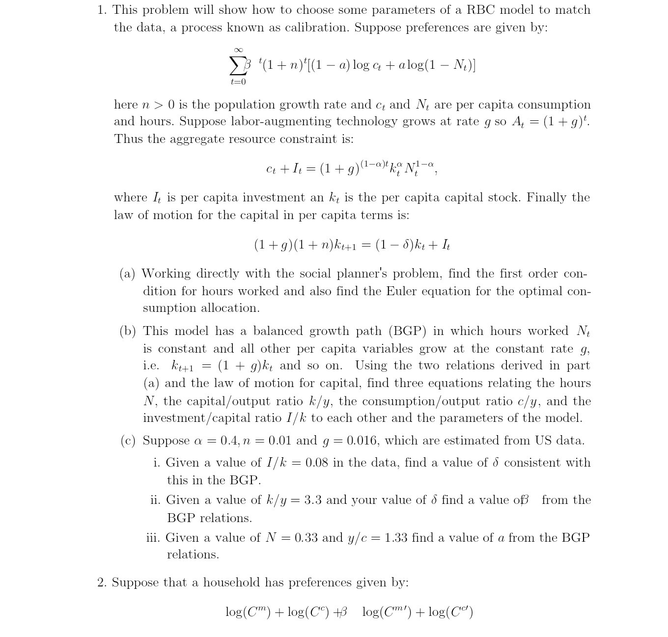  1. This problem will show how to choose some parameters of