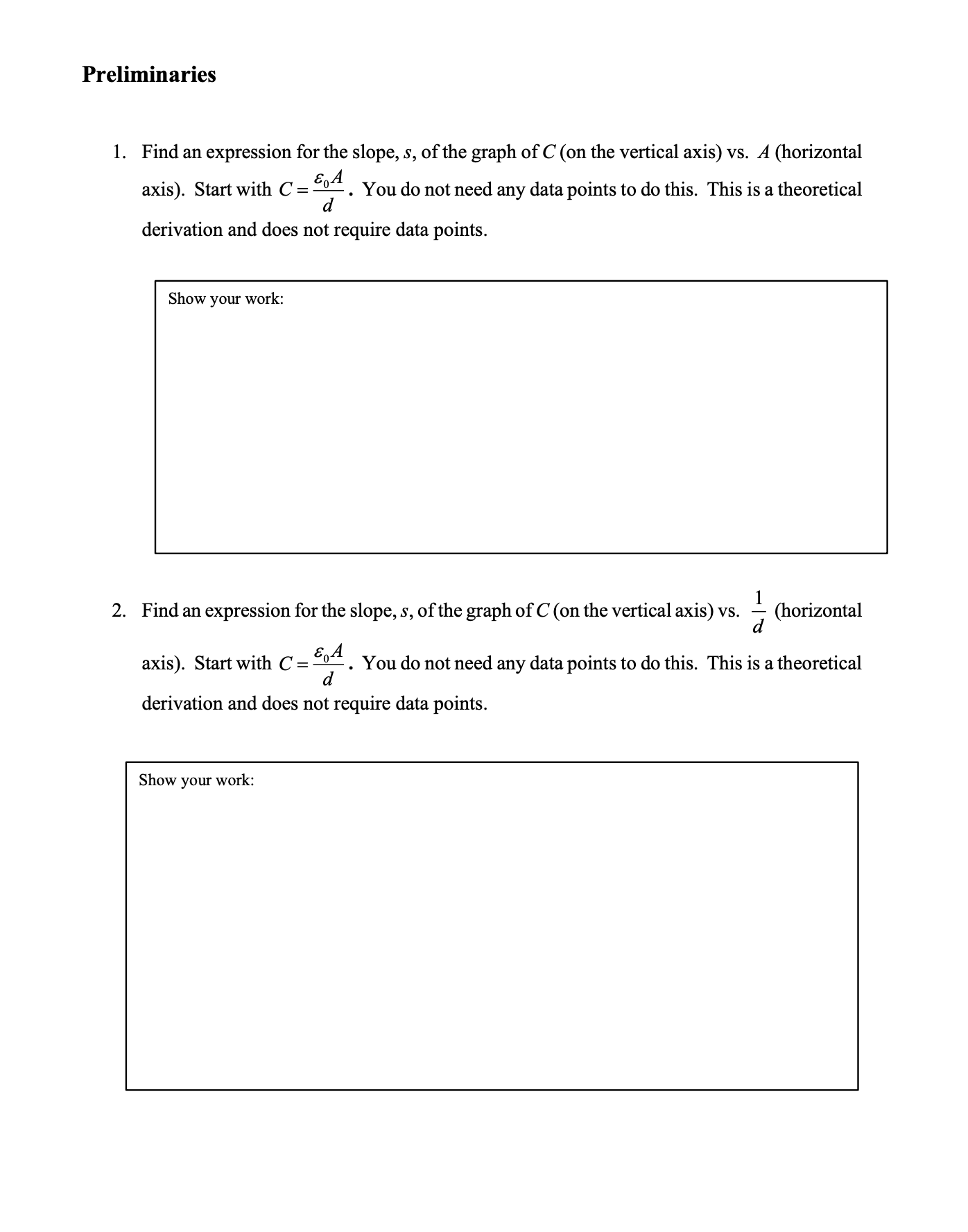 3.50E-13 R2 = 1 . ......." 3.00E-13 2.50E-13 .....' Capacitance (F) 2.00E-13