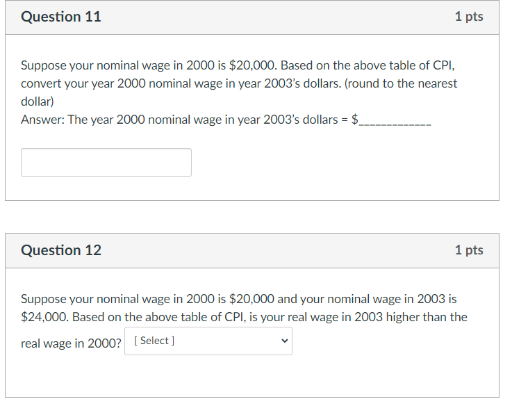 A always have inflation? Explain. Edit View Insert Format Tools Table 12pt
