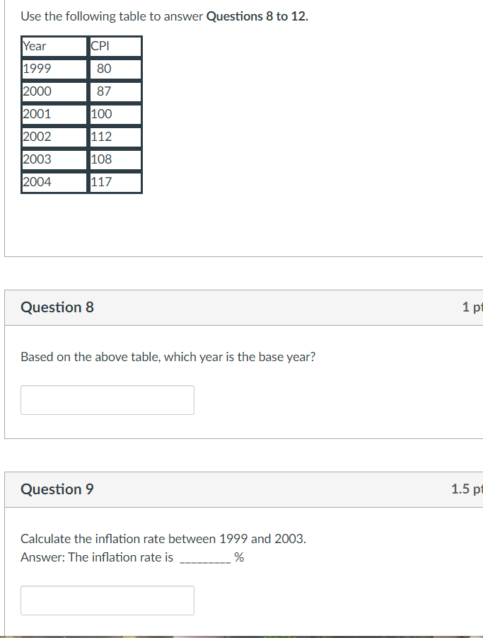 w Paragraph B IYAZY T2 vQuestion 11 1 pts Suppose your nominal