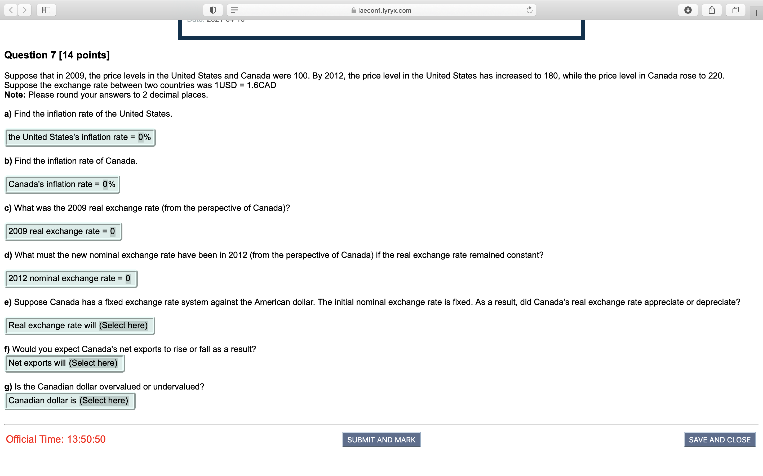 hello - I need help with this question please E laecon1.lyryx.com C