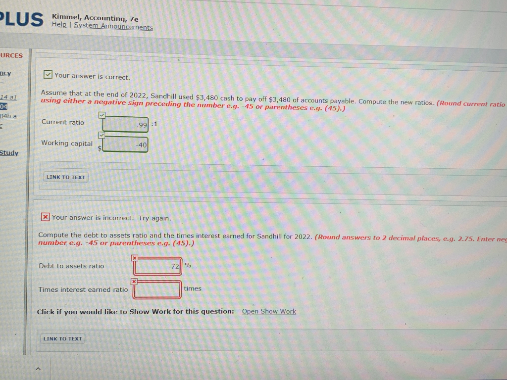 Co. provides you with the following balance sheet information as of December