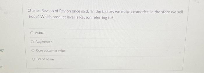 only if 100% correct. The number of product lines a company manages