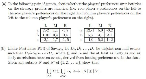 Questions on microeconomics asked below. Provide solutions for the same. (a) In