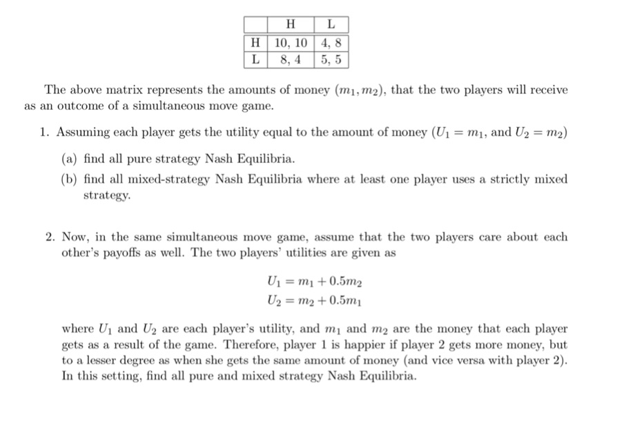 Please explain how to solve part 1 and part 2 in details