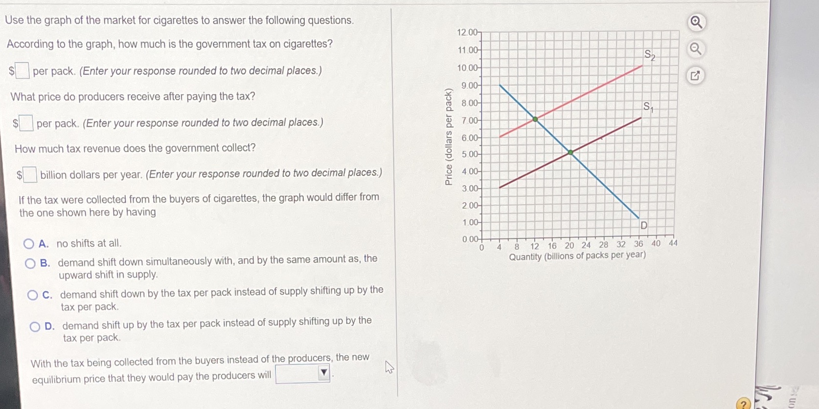 Please helpThe last question options is Decrease Not changeIncrease Use the graph