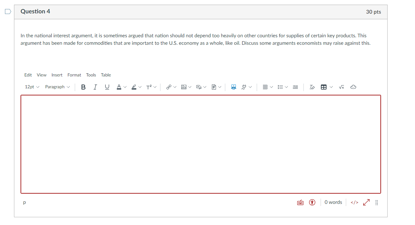 Explain clearly and don't copy from internet Question 4 30 pts In