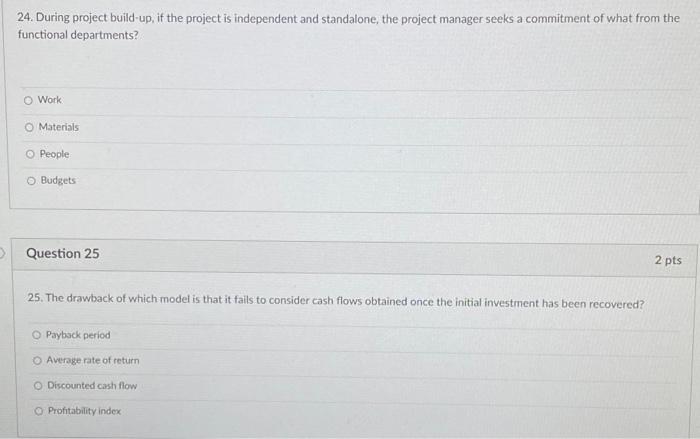 project. O Building a house O. Developing a computer software application program