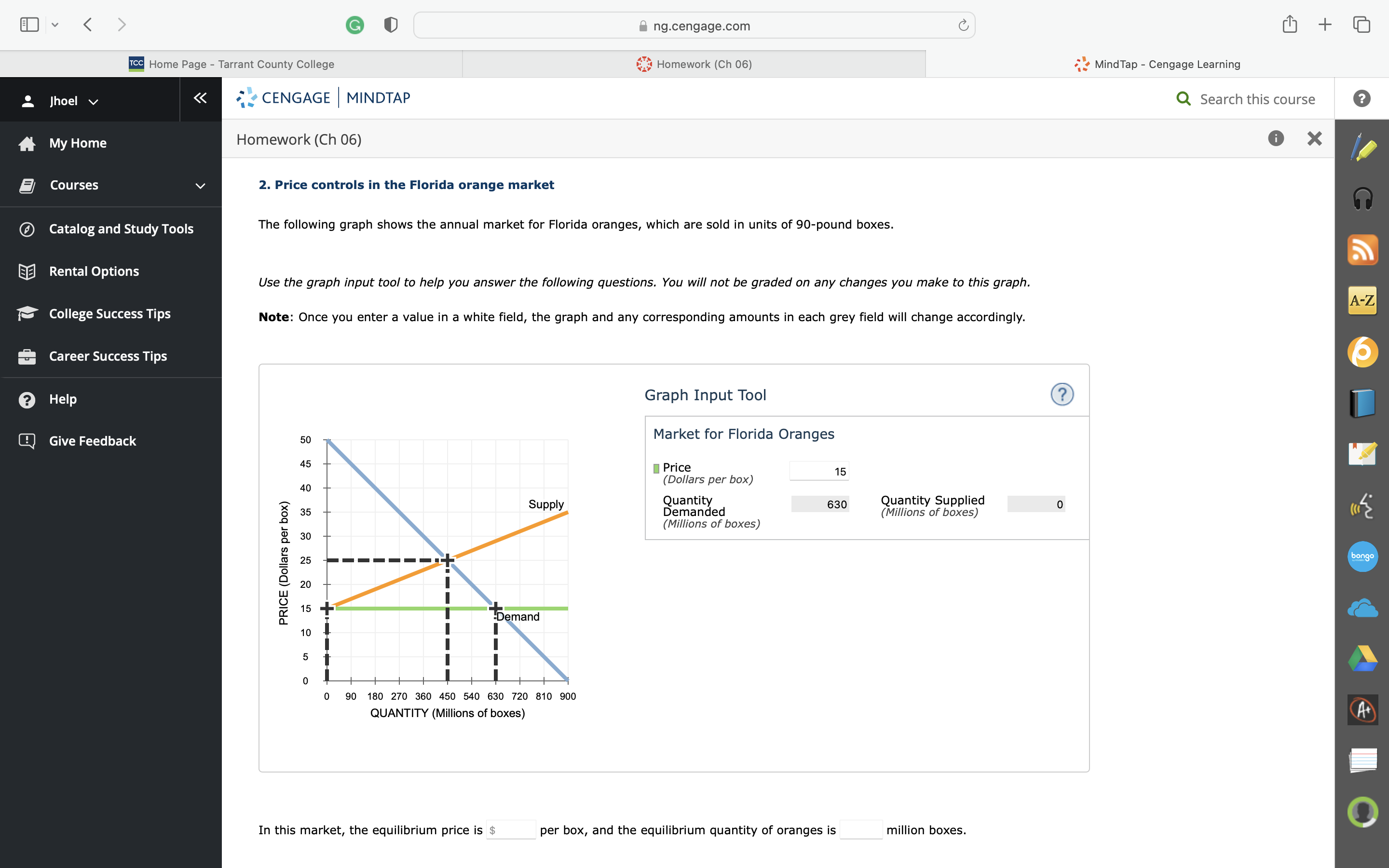TCC ng.cengage.com Homework (Ch 06) Jhoel v My Home Courses Home Page