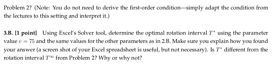 Now suppose that the forest that you are considering to plant provides